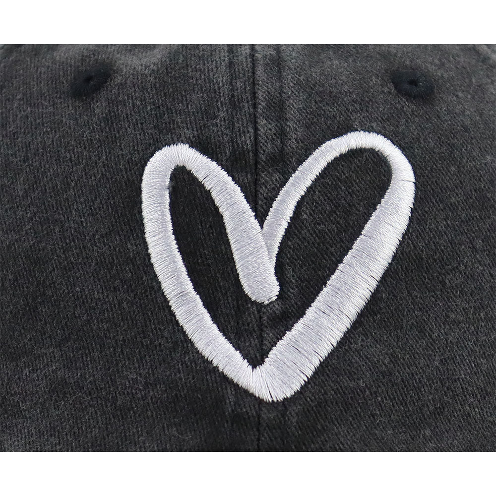 Love Heart Embroidered Baseball Cap Adjustable Unisex Dad Hat Cute Valentine's Day Birthday Honeymoon Gifts For Girlfriend Boyfriend