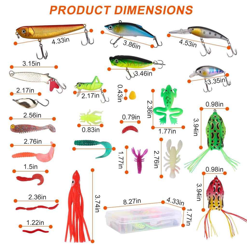 375pc Lure Tackle Box