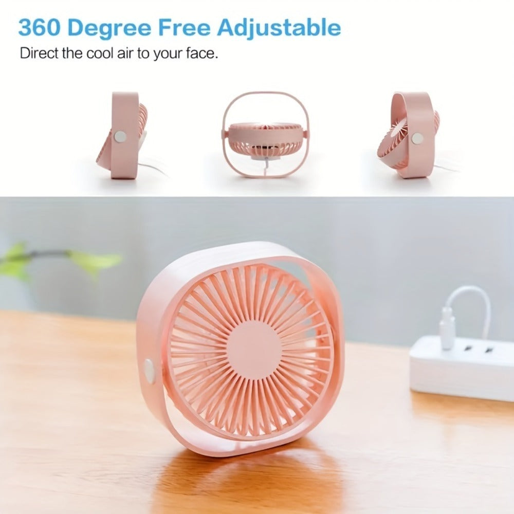 Silent Mini Desk Fan
