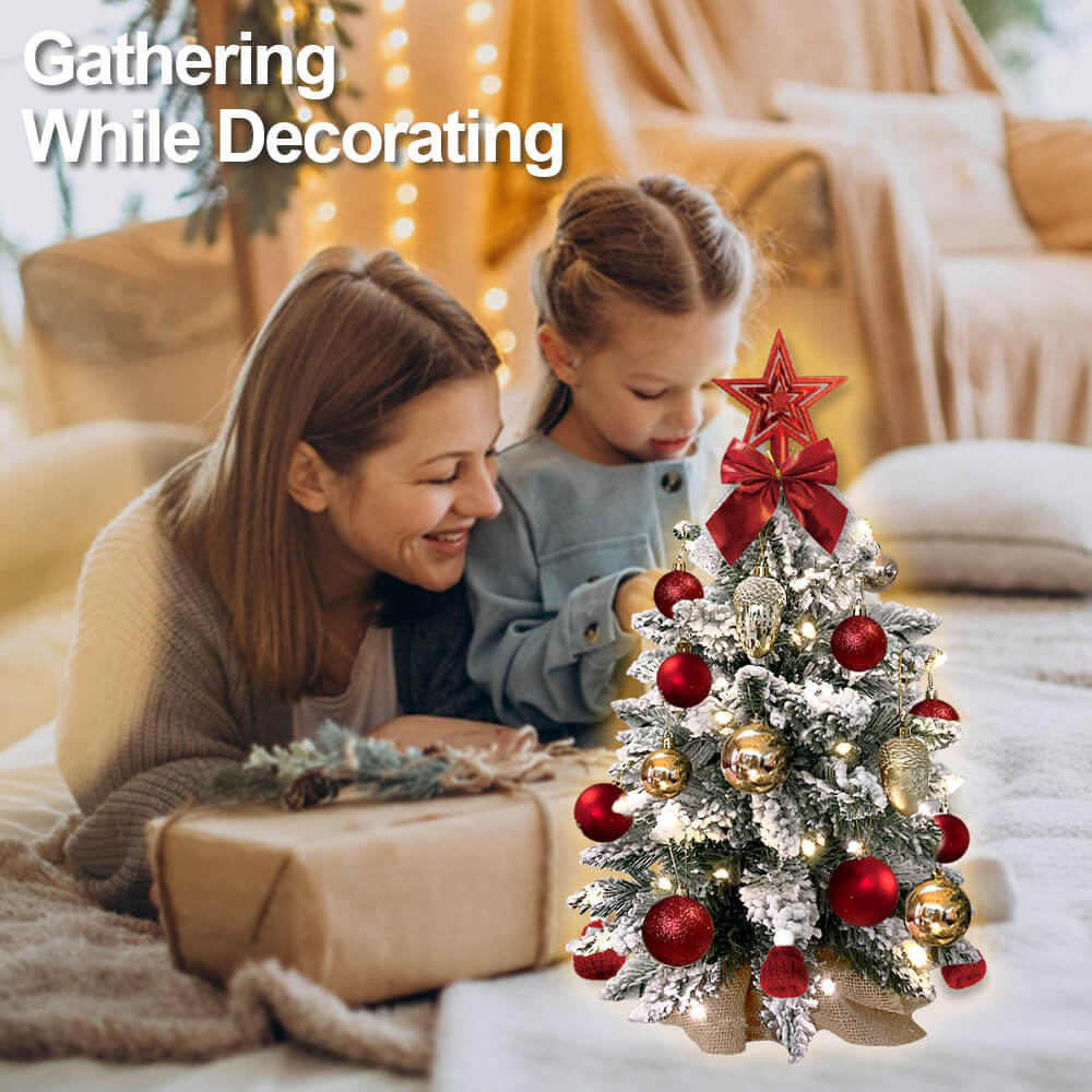 2ft Mini Flocked Tree