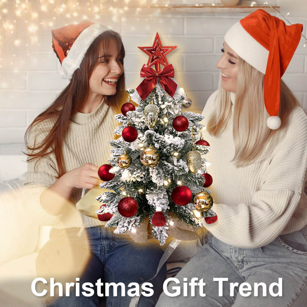 2ft Mini Flocked Tree
