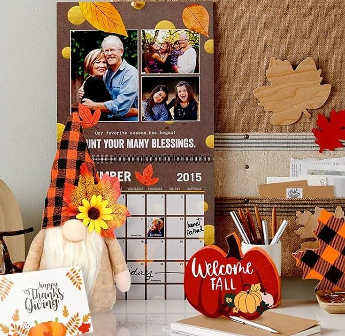 Fall Gnome Tiered Decor Set