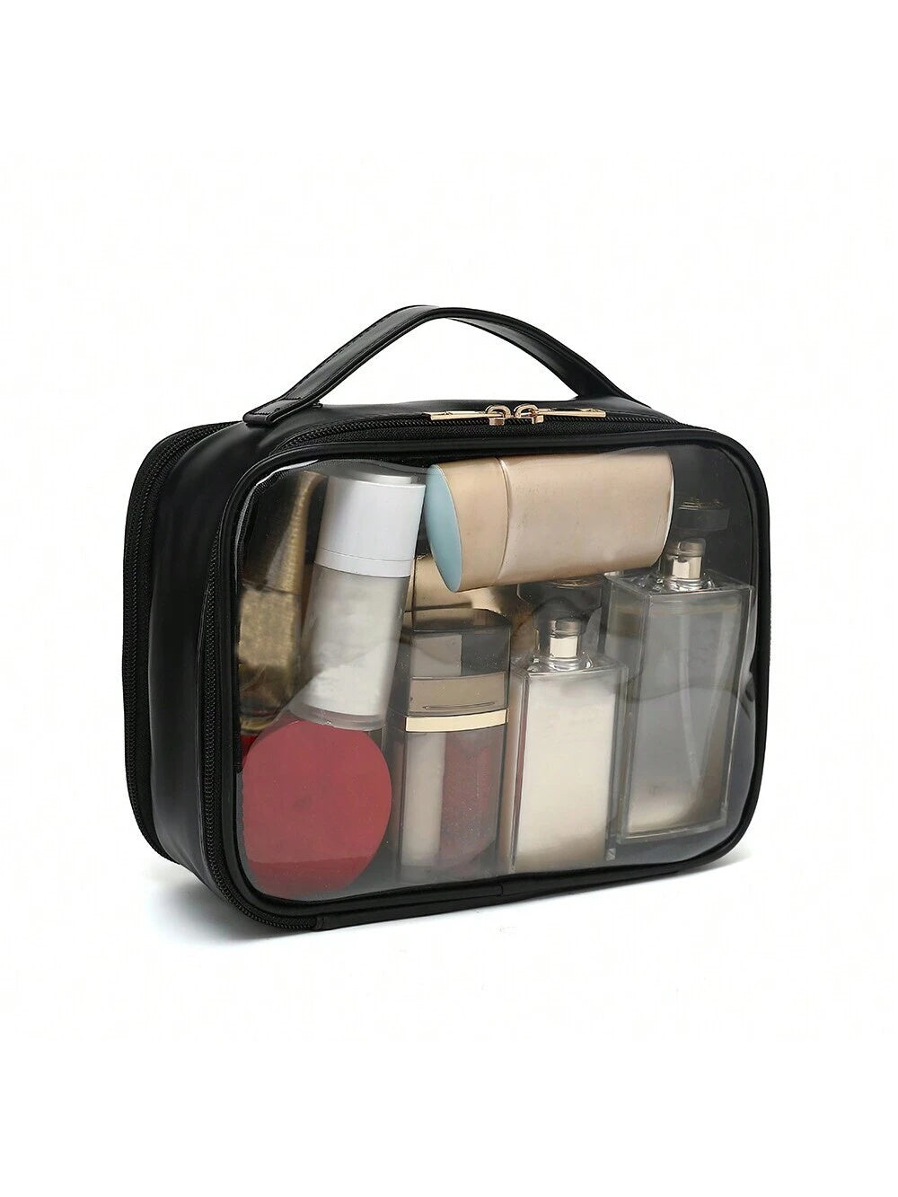 Clear Brush Makeup Bag