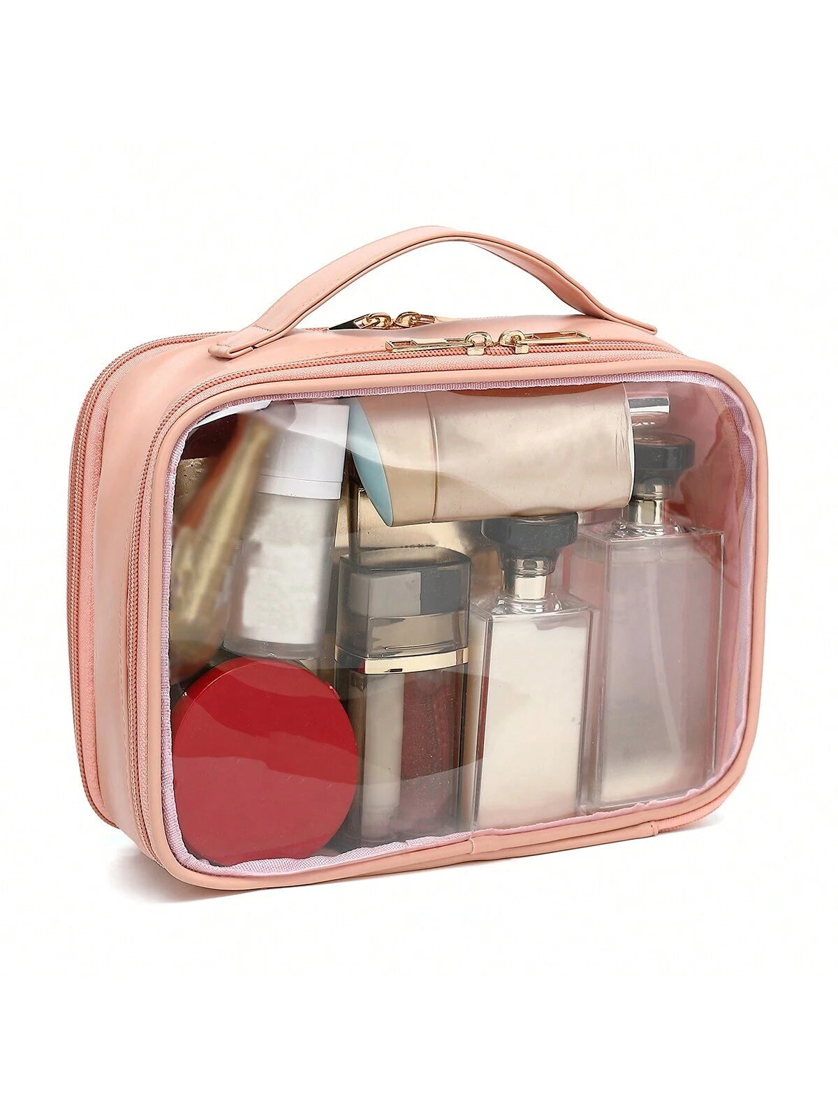 Clear Brush Makeup Bag