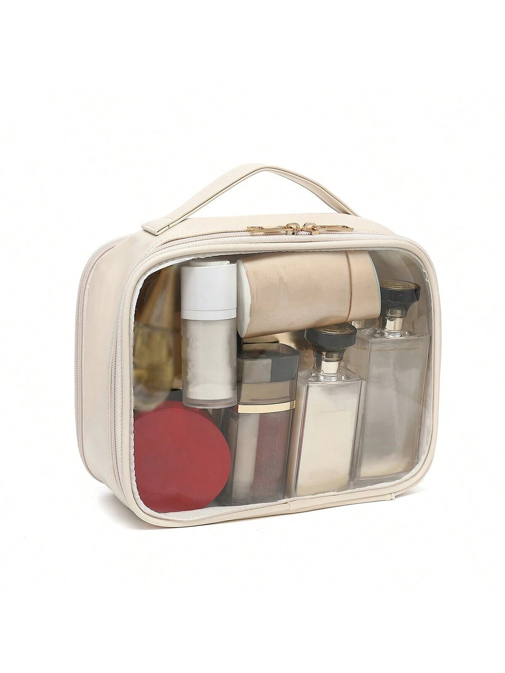 Clear Brush Makeup Bag