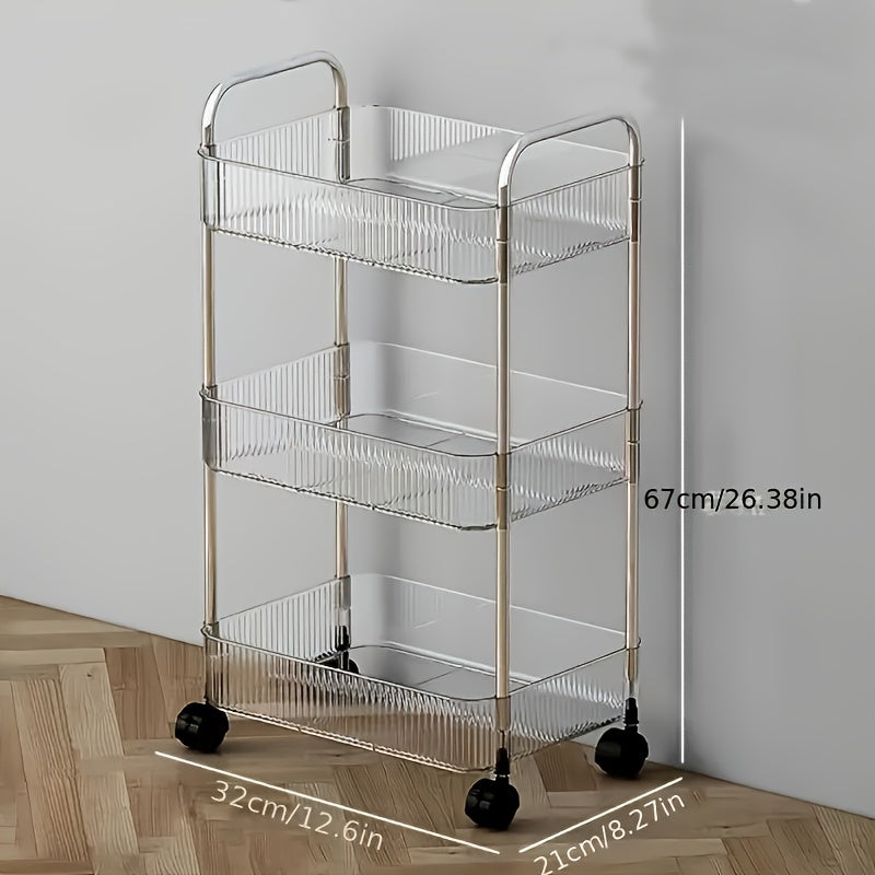 Acrylic Cosmetic Cart