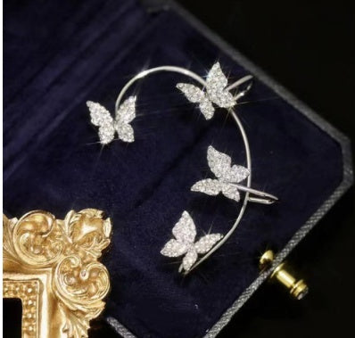 Butterfly Ear Clip/Hook