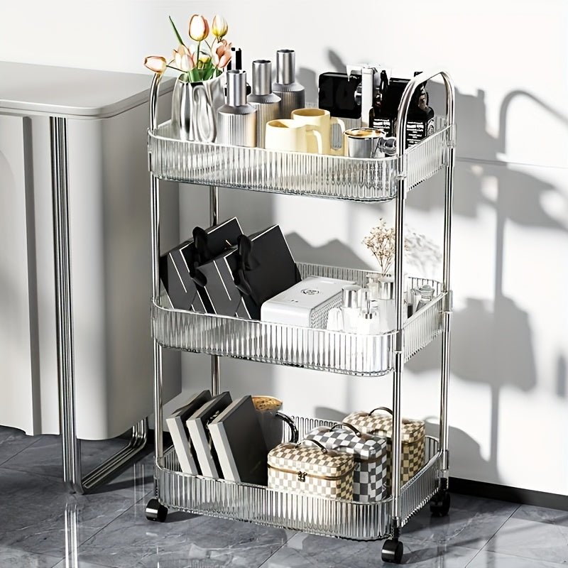 Acrylic Cosmetic Cart