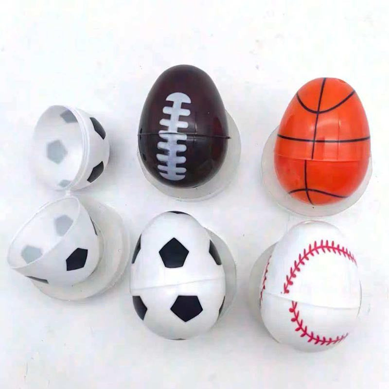Easter Eggs Featuring A Rugby Ball