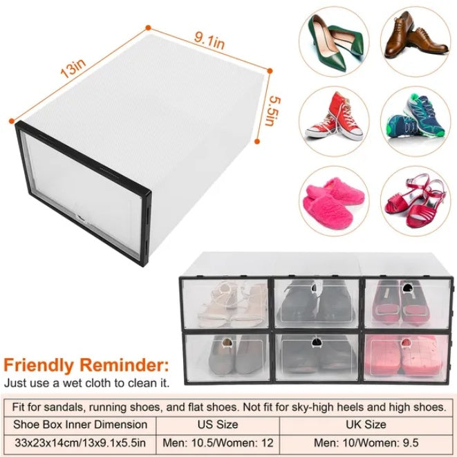 Stackable Shoe Bins