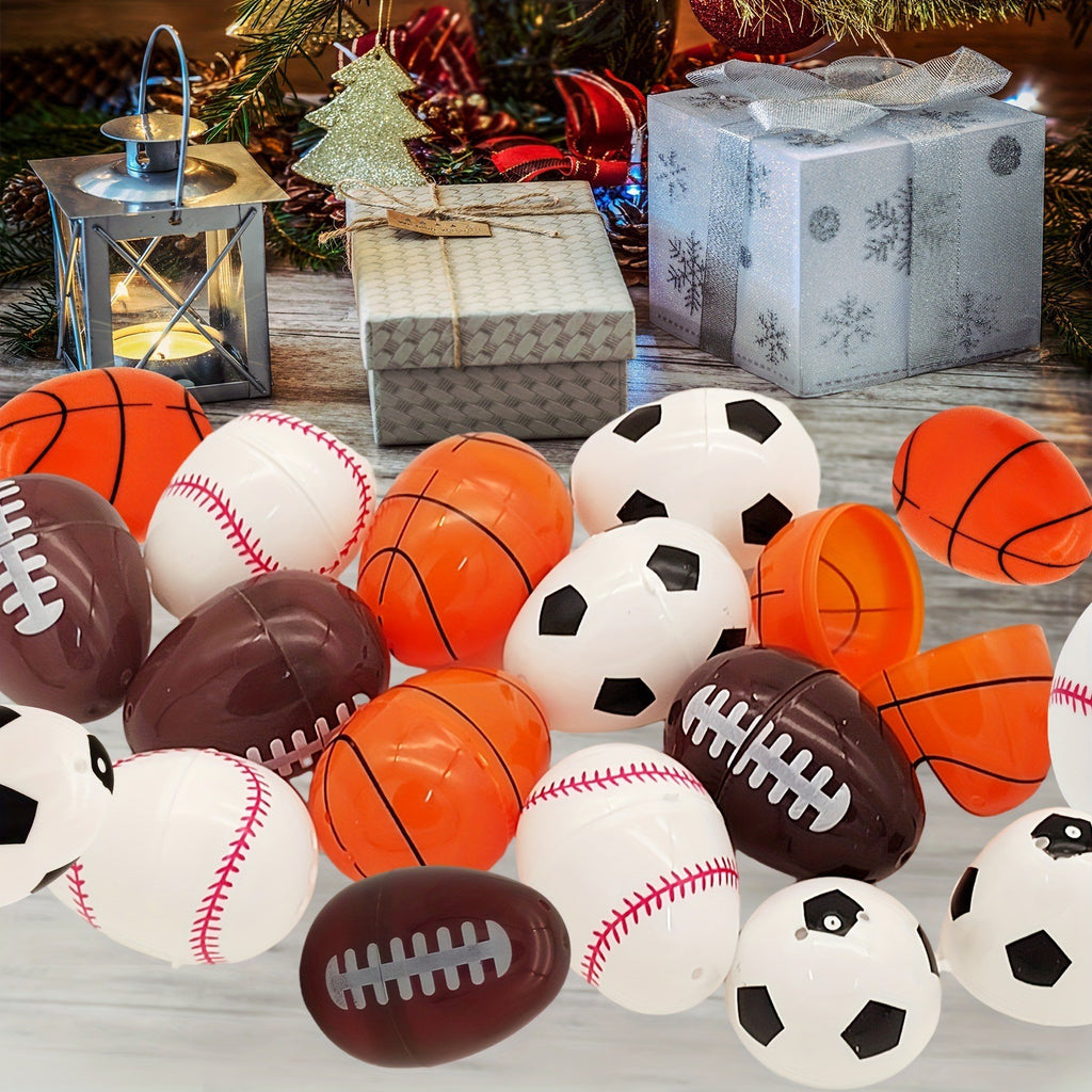 Easter Eggs Featuring A Rugby Ball