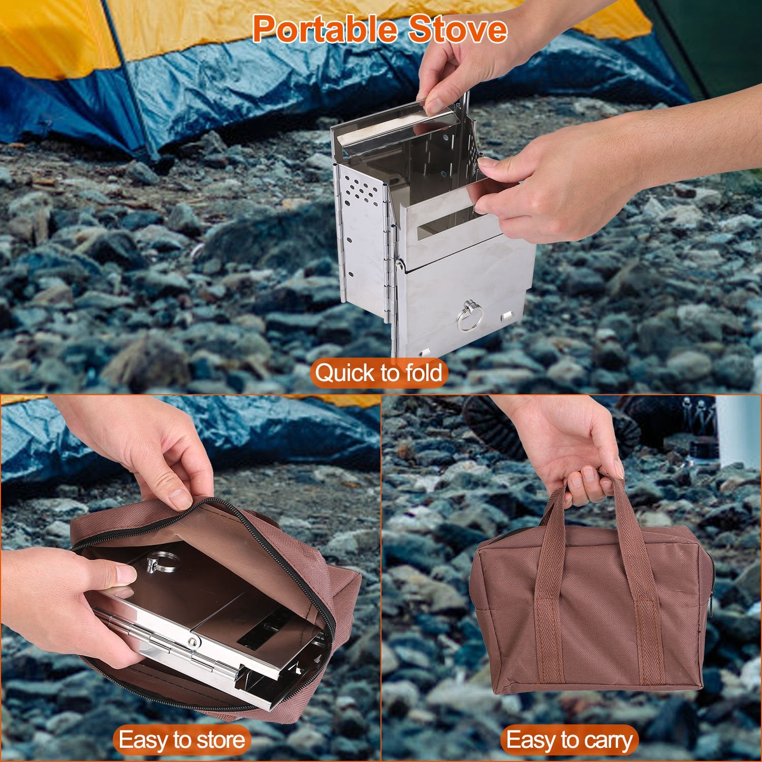 Folding Camp Stove