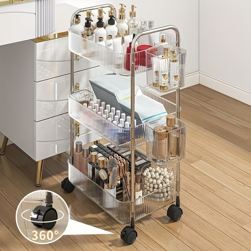 Acrylic Cosmetic Cart