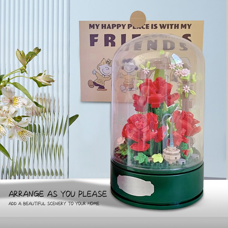 Rose Spin Music Box