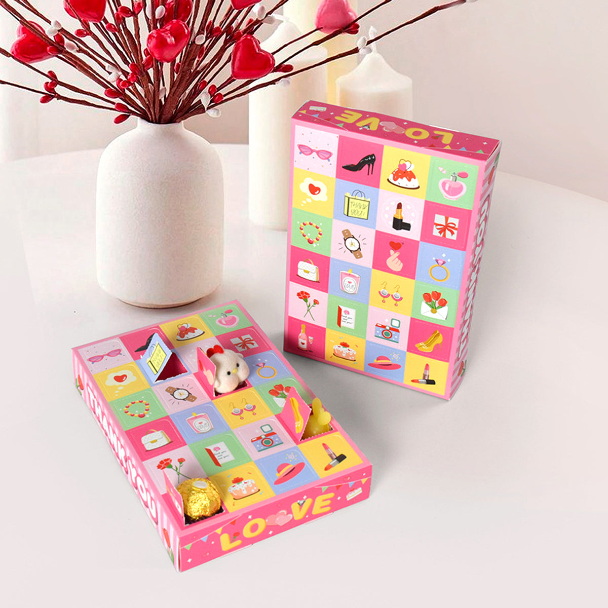 10 Pcs DIY Advent Boxes