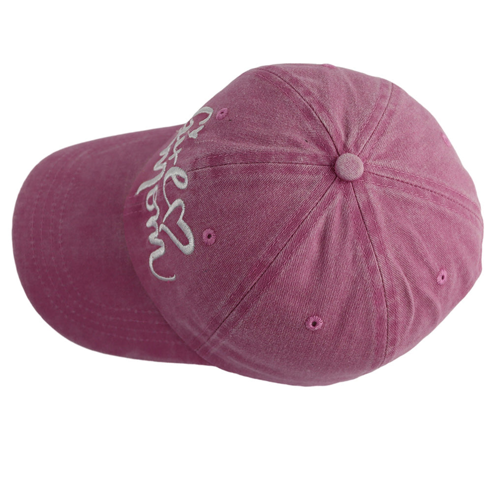 Girl Mom Hats Mothers Birthday Gifts For Women, Adjustable Embroidered Wash Cotton Baseball Cap