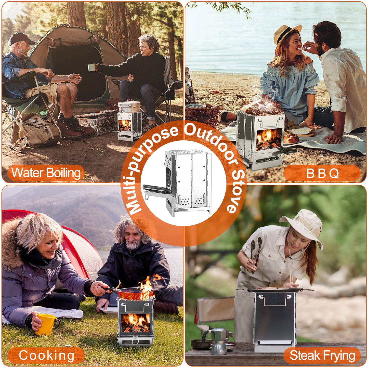 Folding Camp Stove