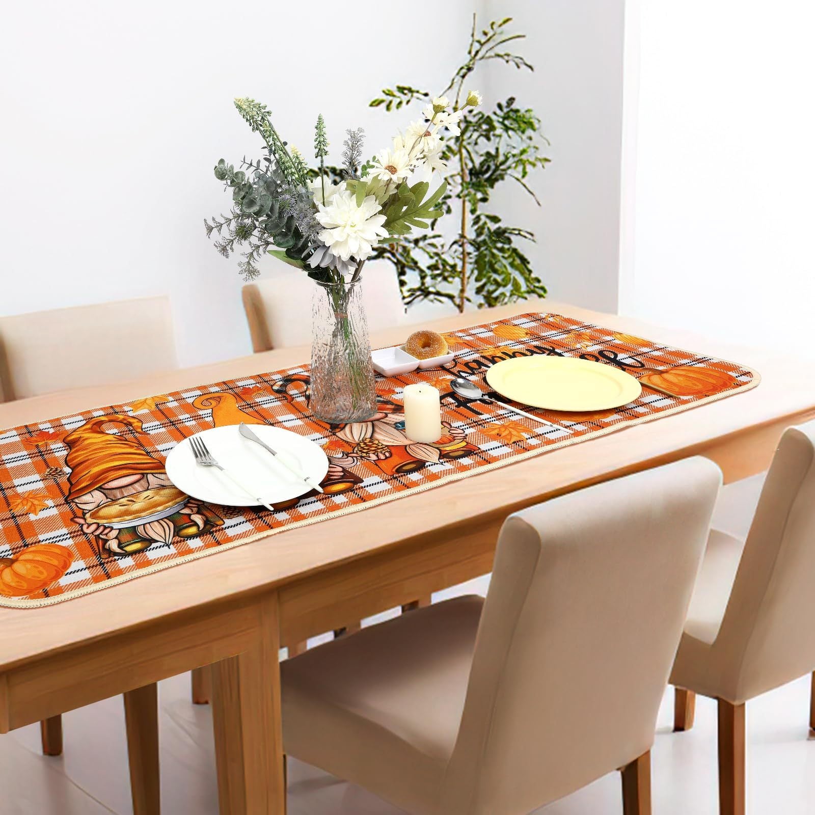 Fall Kitchen Mat Set Of 2, Autumn Kitchen Rugs Maple Leaves Kitchen Mats Decor Thanksgiving Decorative-Ban On Selling On Amazon