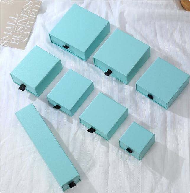 Jewelry Bracelet Jewelry Packaging Box Necklace Ring Earrings Drawer Storage Tray Custom Pull Gift Box