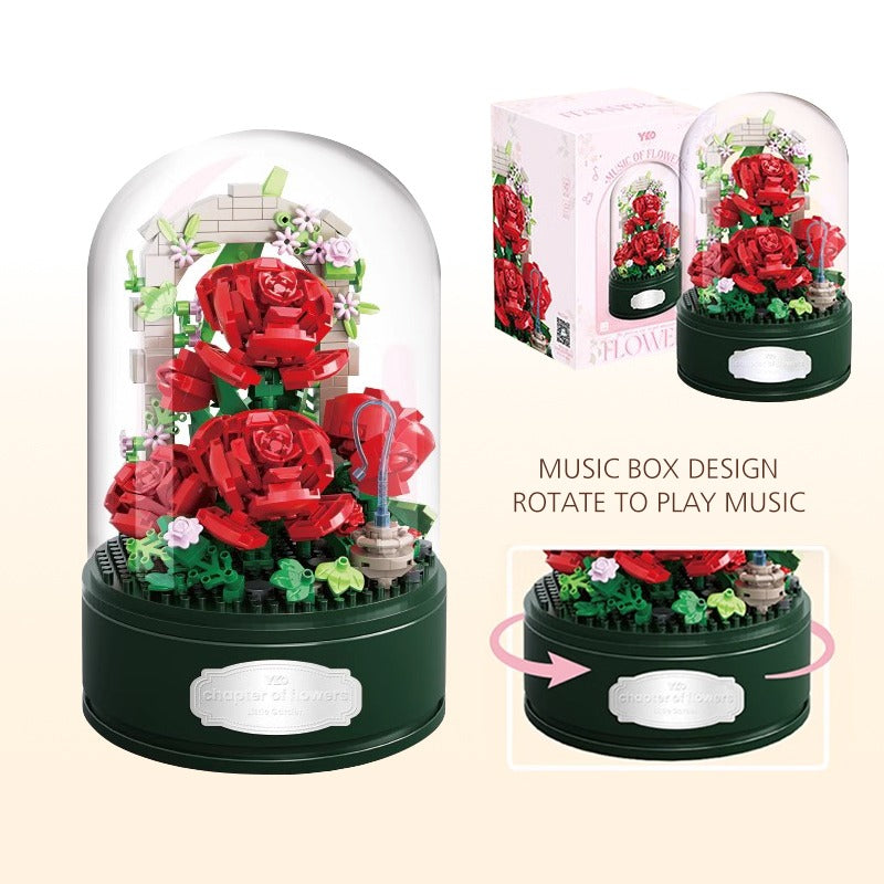 Rose Spin Music Box
