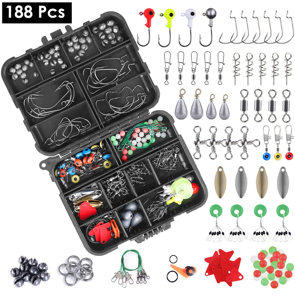 188pc Fishing Kit