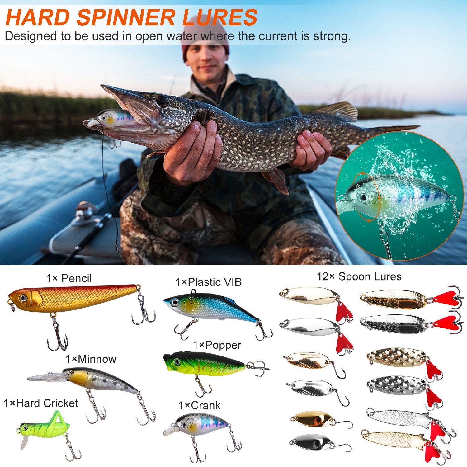 375pc Lure Tackle Box